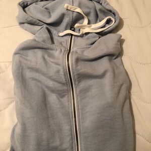 Blue Longsleeve Zip Up